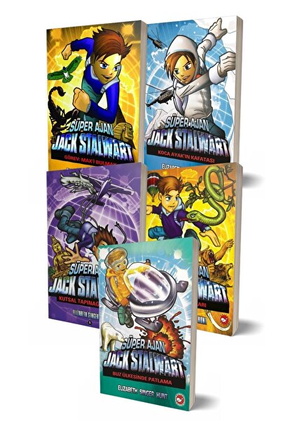 Beyaz Balina Yayınları Süper Ajan Jack Stalwart Serisi (14 Kitap Takım)