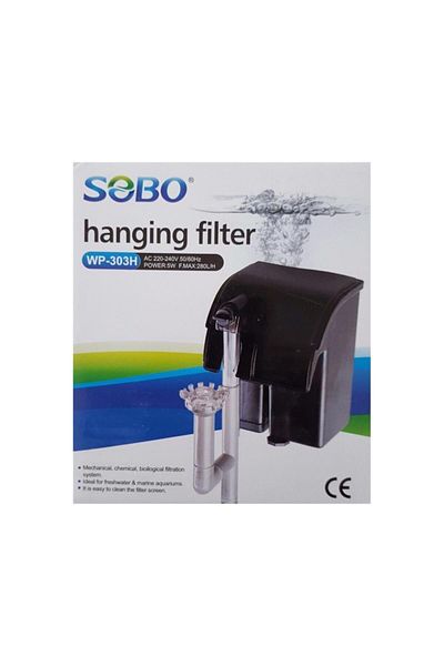 Sobo Wp-303H Aquarium Waterfall Filter 280L/S