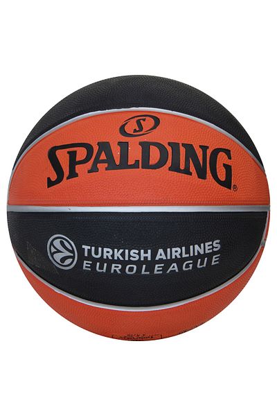 SPALDING TF150 Euroleague Rubber No. 6 Basketball Ball