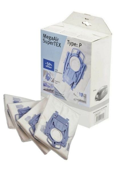 MFS Bosch Ergomaxx Bsg 82515 - مجموعة أكياس غبار متوافقة مكونة من 4 قطع (منتج محاصر)