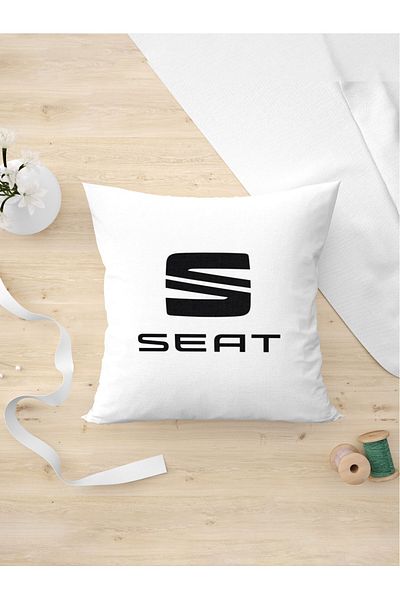 Panorama Ajans Κάλυμμα μαξιλαριού με λογότυπο Seat Special Gift Design για τους λάτρεις του αυτοκινήτου