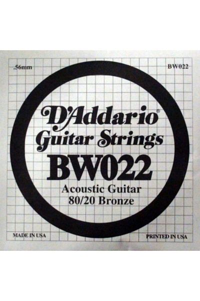 Daddario Guitar String Bw022