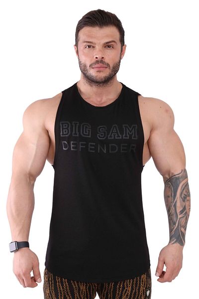 Big Sam تيشيرت رياضي للياقة البدنية بدون أكمام 2348