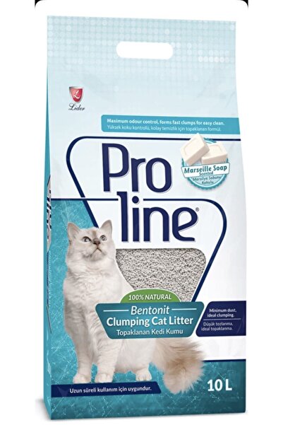 Pro Line Proline Marsilya Sabunlu Topaklaşan Kedi Kumu 10 L