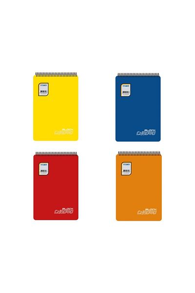 Gıpta Chromo 4 Pieces 80 Sheets Checked Notebook