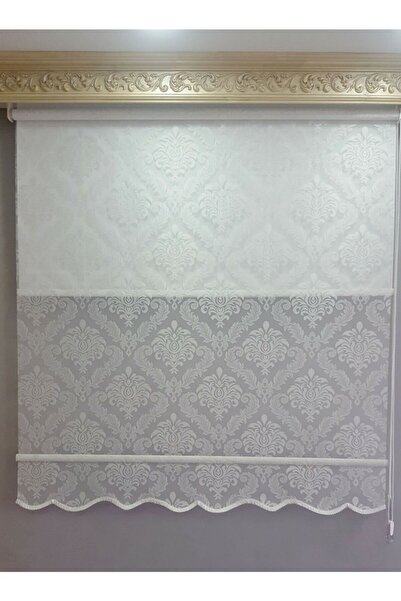 CEYHAN STORE Çift Mekanizmalı Tül-stor Perde 269