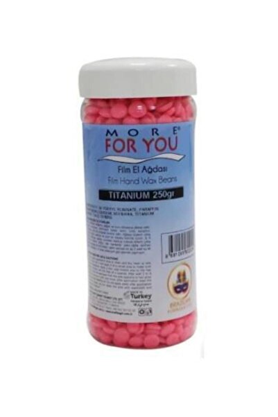 More For You Pembe Boncuk Ağda Pudralı 250 gr