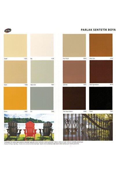 Filli Boya Yağlı Boya Parlak 0,75 Lt Sedef