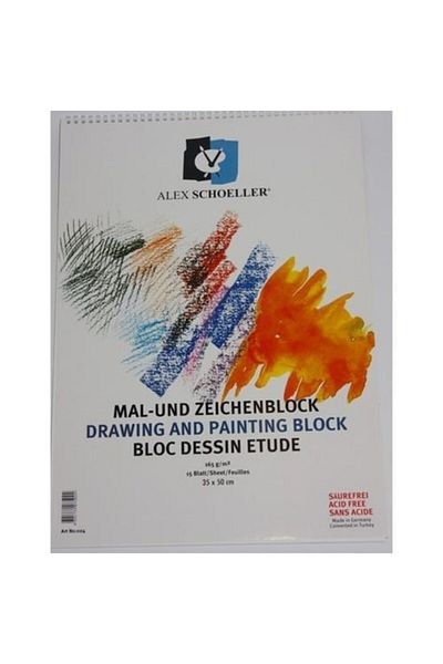 Alex Schoeller Picture Notebook 25x35cm Spiral 165 Gr 15 Sheets