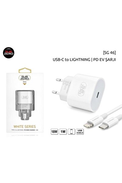 Subzero Iphone 13/13 Pro /13 Pro Max Uyumlu Sarj Cıhazı Seti