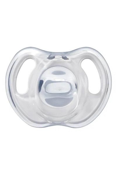 tommee tippee Ultra Light 2-Piece Silicone Pacifier 0 6 Months Natural