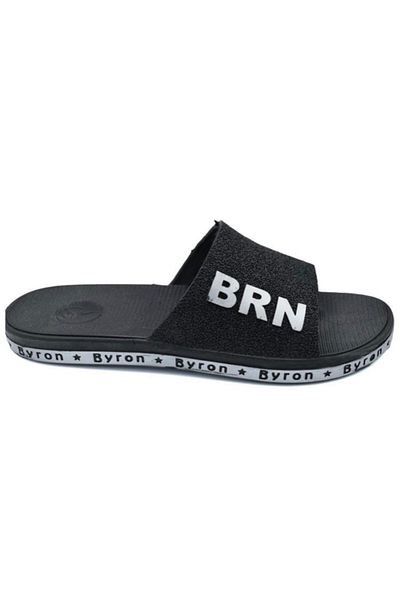 Brn Home Unisex Black Non-Slip Sole Slippers Sea Beach and Pool Slippers