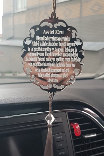 Genel Markalar Pleksi Araba Süsü Ayet-el Kürsi Dikiz Aynası Süsü