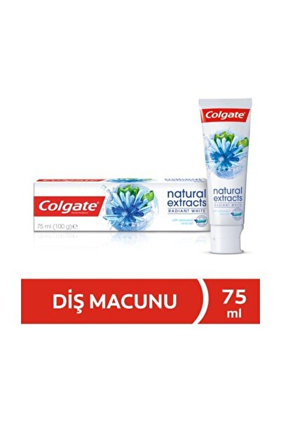 Colgate Natural Extracts Deniz Yosunu Tuzu Beyazlatıcı Diş Macunu 75 ml