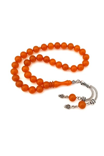 PİGADO Χάντρες προσευχής από κεχριμπαρένιο σφαίρας κομμένο 9 χιλιοστά