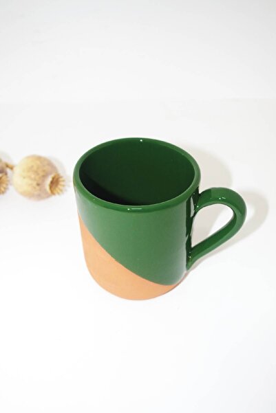 Genel Markalar Büyük Boy Sırlı El Yapımı Toprak Kupa