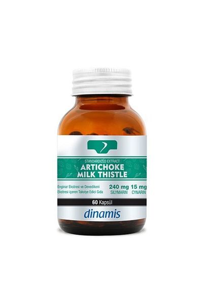 DİNAMİS Standardized Extract Artichoke+milk Thistle 60 Tablets