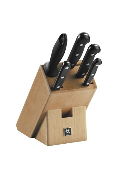 ZWILLING Twin Gourmet Blok Bıçak Seti Özel Formul Çelik 6 Parça