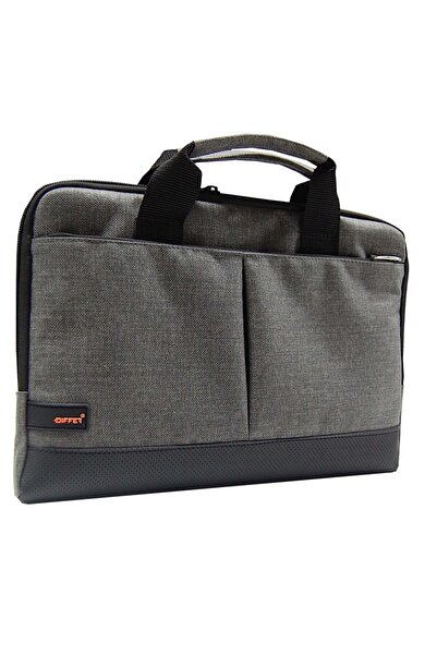 Differ Studio حقيبة كمبيوتر محمول/ماك بوك/نوت بوك/كمبيوتر محمول باللون الرمادي مقاس 13.3 بوصة و14 بوصة