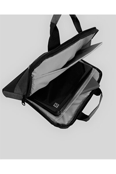 Differ Studio حقيبة كمبيوتر محمول/ماك بوك/نوت بوك/كمبيوتر محمول باللون الرمادي مقاس 13.3 بوصة و14 بوصة