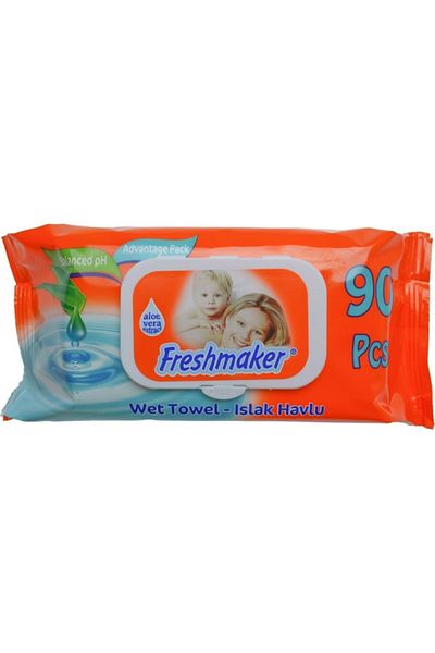 Freshmaker 90's Towel Covered Wet Wipes