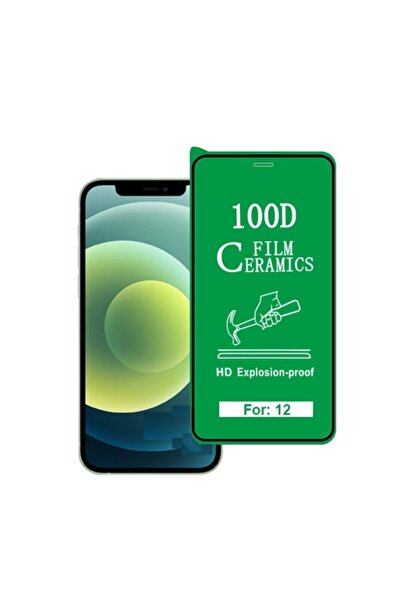 JACQUELYN Iphone 12 Seramik Tam Kaplayan Ekran Koruyucu