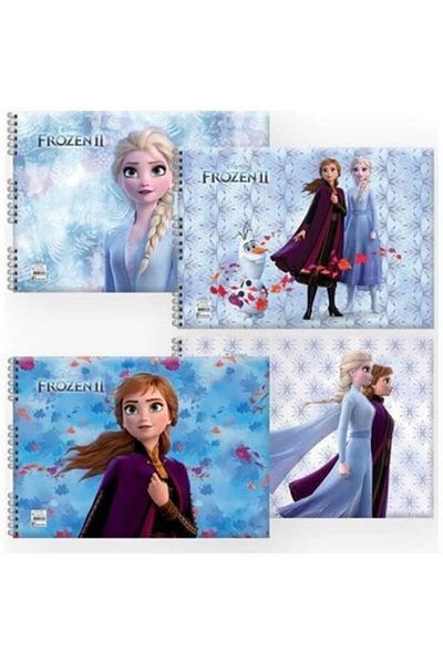 KESKİN COLOR Frozan 25x35 Spiral Picture Notebook