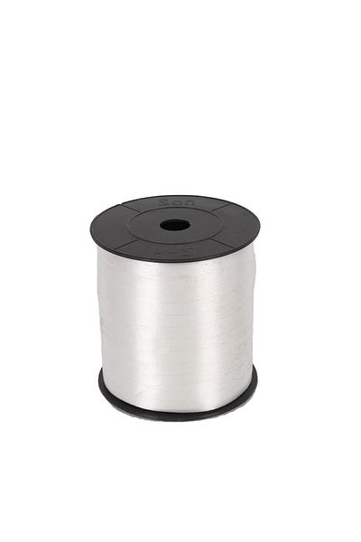 Vagon Matte Color Raffia Ribbon 8 Mm. 200 Meters White