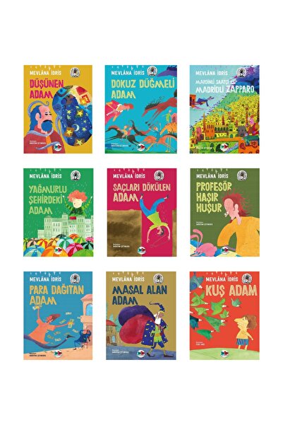 Vak Vak Yayınları Tuhaf Adamlar Serisi - 9 Kitap