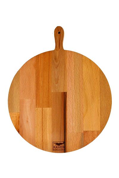 Raven Home Studio Solid Wood Cutting Board Cutting Board Natural