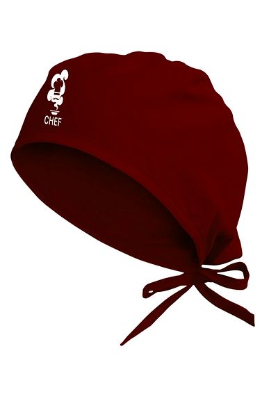 Tasarım Trend Chef Printed Bonnet| Restaurant Bonnet| Chef Bonnet