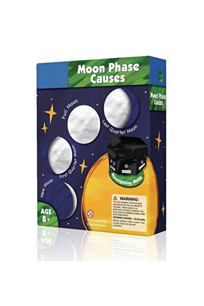 hiçdurmaal Okul Öncesi Ayın Evresini Gösteren Deney Yapım Seti 1 Adet