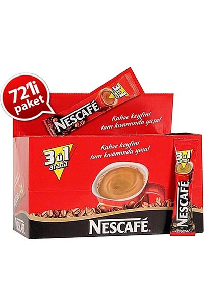 Nestle Nescafe 3 in 1 Coffee Phnx 72 Pieces 17,5Gr 12360821