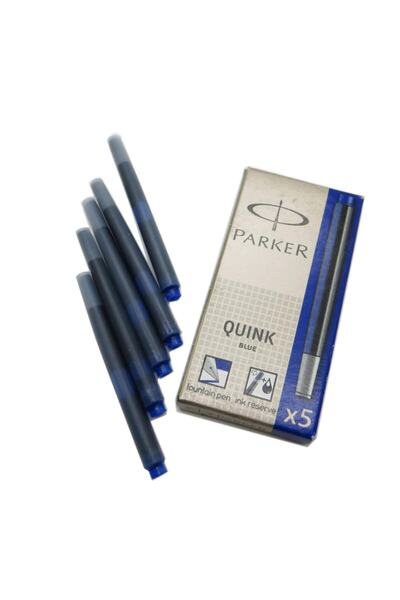 Parker Мастилени касети Quink, 5 броя/кутия, а
