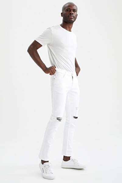 DeFacto Jeans - Weiß - Skinny