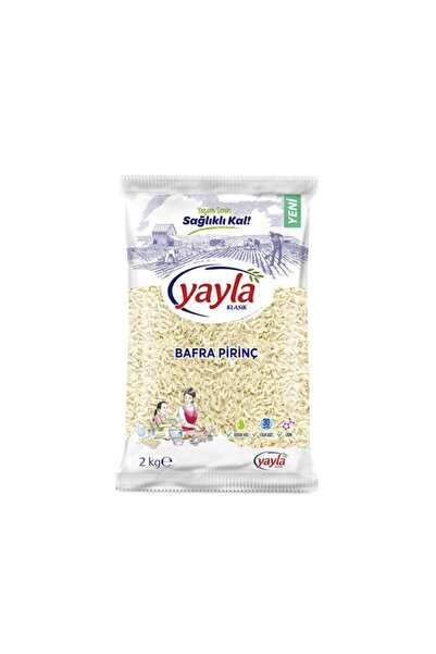 Yayla Bafra Pilavlık Pirinç 2 Kg