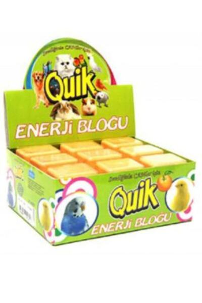 Quik Kuş Için Blok Portakallı Enerji Blogu Gaga Taşı 1 Adet