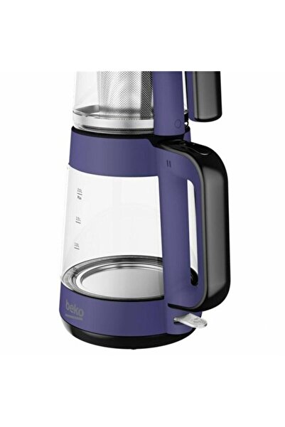 Beko Cm 5964 W Mor 1900 W Cam Demlikli Çay Makinesi