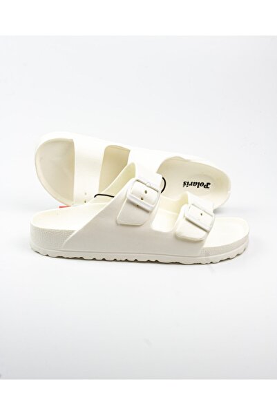 Polaris Λευκές Γυναικείες Παντόφλες Eva Λευκό 37 400367