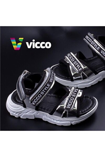 Vicco Club 321.b20y.371 Girl's Sandals Silver 22-25
