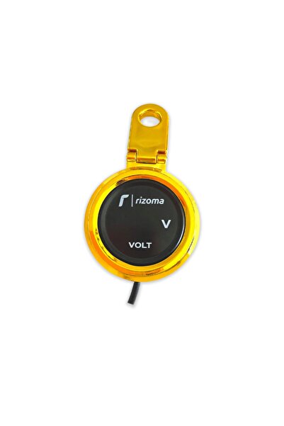 Knmaster Rizoma Dijital Voltmetre Kırmızı Led Yuvarlak Model