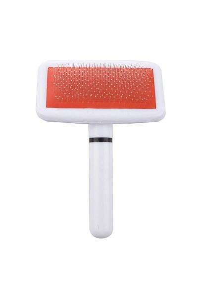 SARFEX Cat Dog Comb And Hair Remover Comb Wire Cutting Tool Combing Brush White