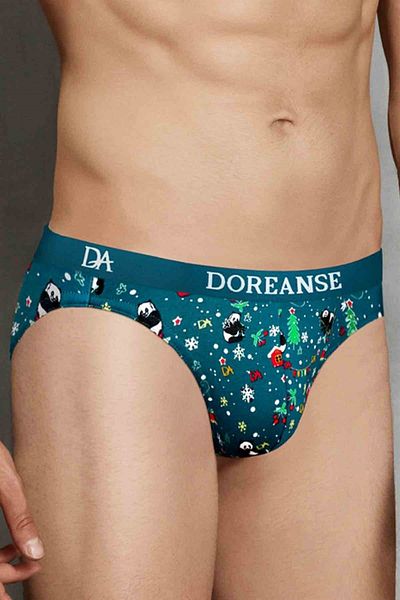 Doreanse Ανδρικό εσώρουχο Modal Printed Slip 1263 Panda