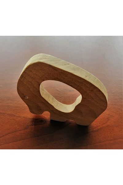 domini Maple Teether Elephant
