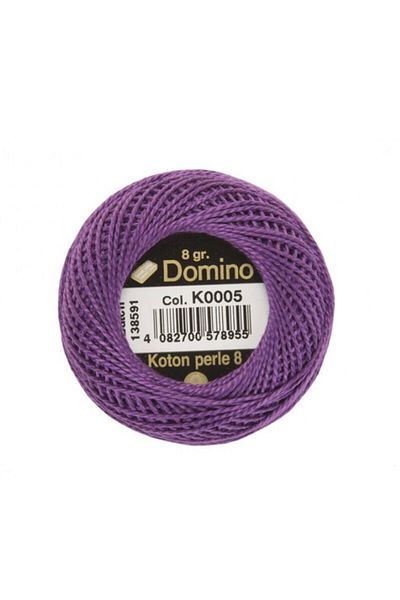 Anchor Παλτό Domino Koton Perle No:8 Κέντημα νήμα K0005