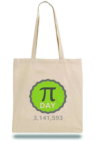 QIVI Унісекс сумка Bez Çanta Pi Day зелена