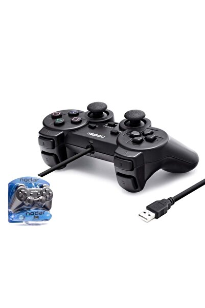 Genel Markalar OYUN KOLU GAMEPAD KABLOLU PC TİTREŞİMLİ NODAR ND-201