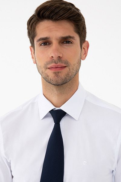 Pierre Cardin Λευκό Ανδρικό Πουκάμισο G021GL004.000.1294511