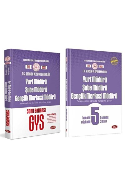 Data Yayınları Data 2021 Gys Gençlik Ve Spor Bakanlığı Yurt, Şube, Gençlik Me...