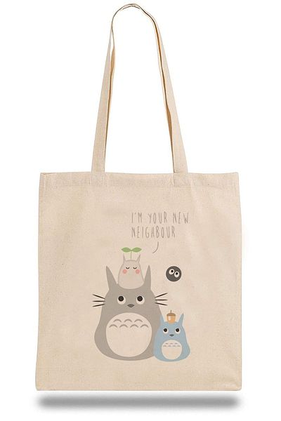 QIVI Cloth Bag My Neighbor My Neighbor Totoro